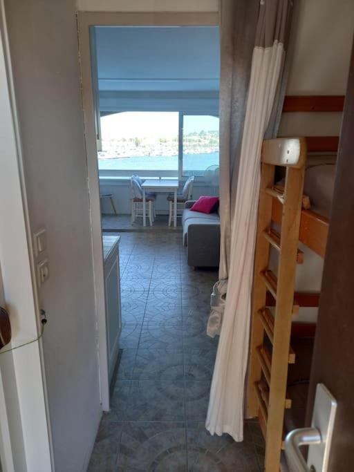 Studio, 4 pers, vue mer, parking, bien équipé Agde Exterior foto