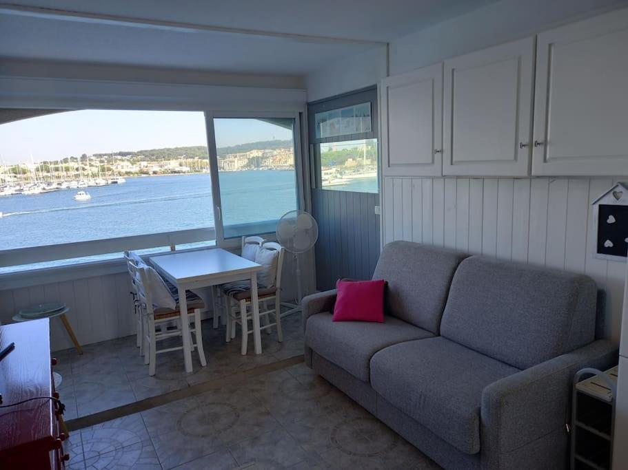 Studio, 4 pers, vue mer, parking, bien équipé Agde Exterior foto